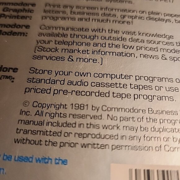 CLOWNS Commodore 64 Cartridge CIB Complete In Box W Manual - Picture 7 of 8